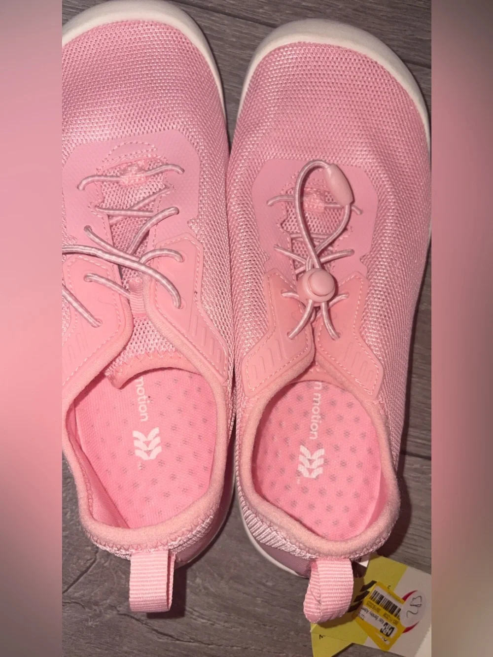 All In Motion Girls Size 5 Berkley Water Shoes Pink New With Tags!